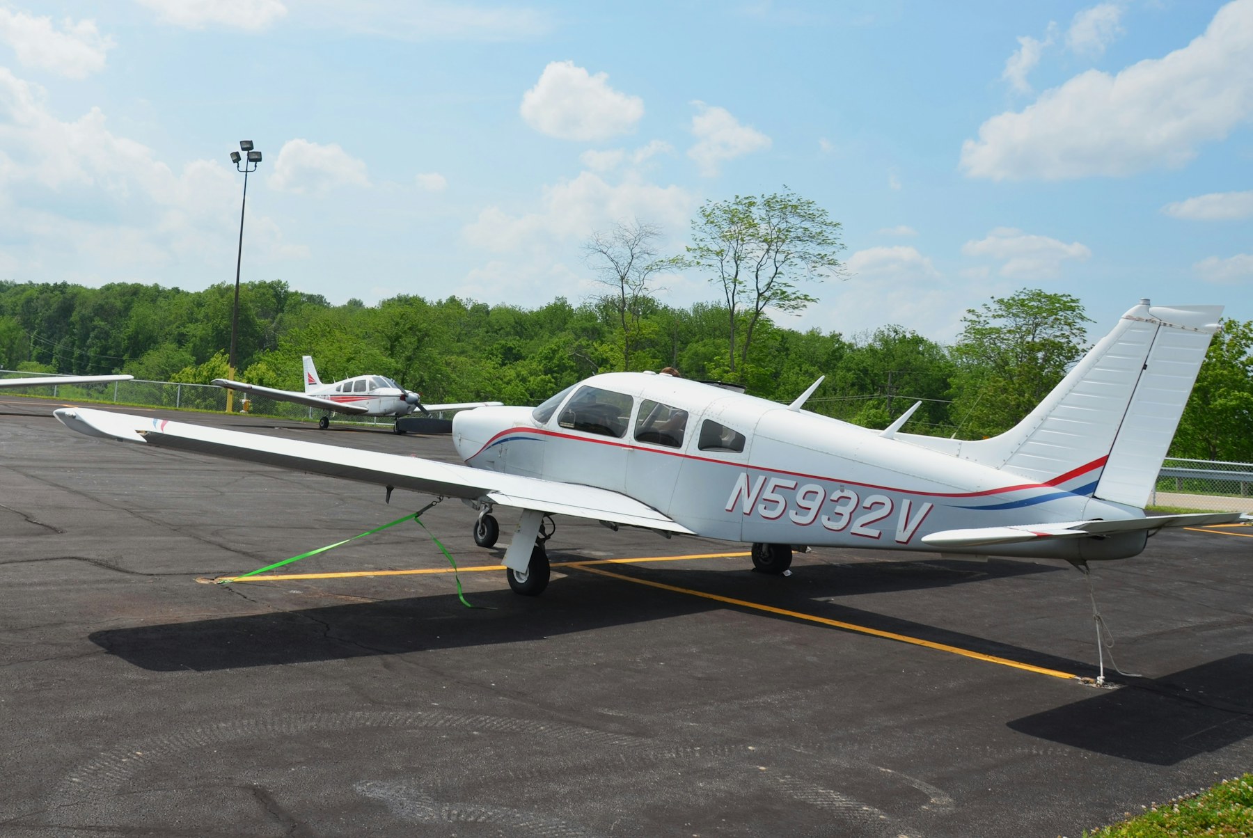 Illustrative light aircraft